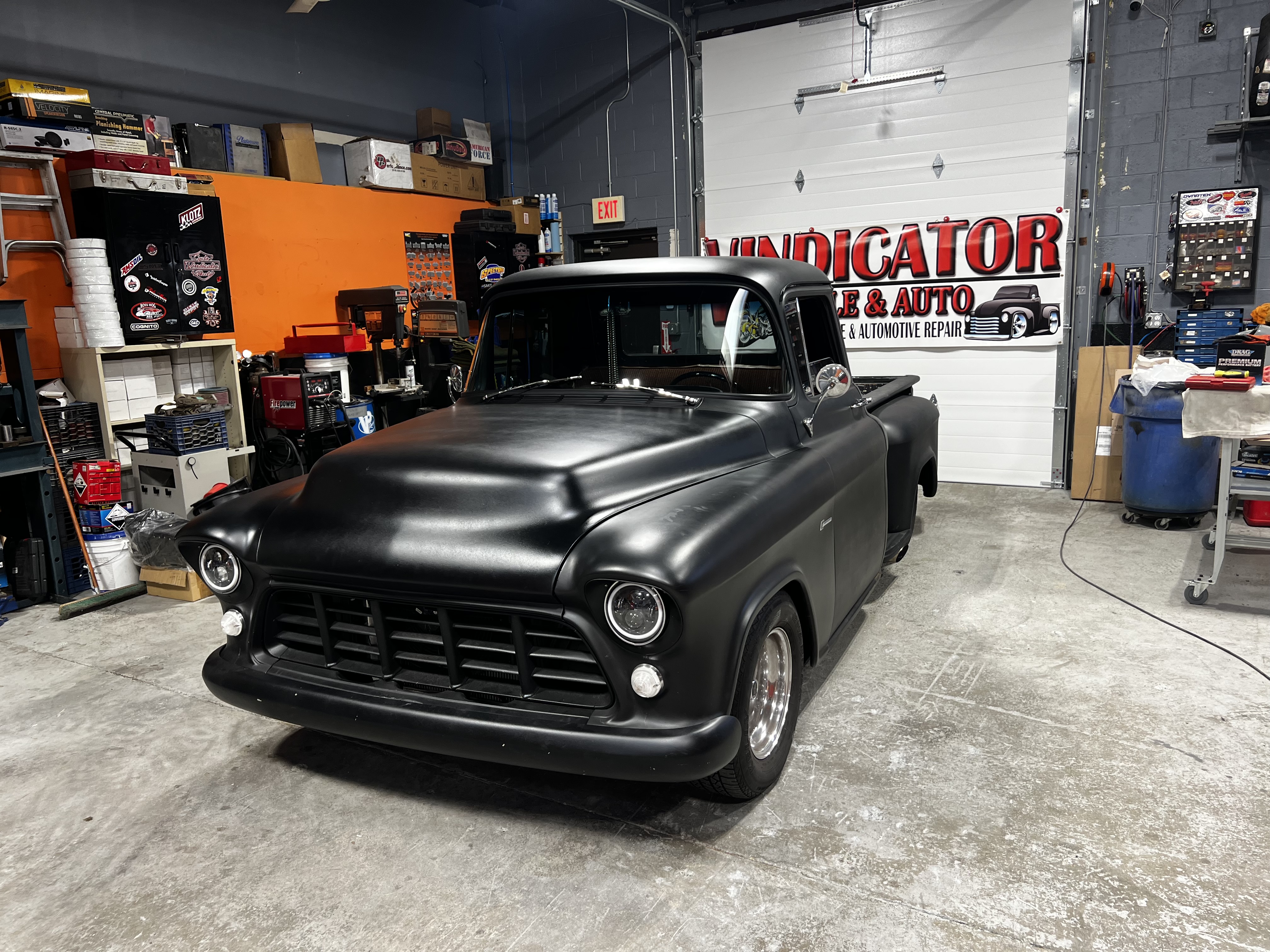 Custom truck build at Vindicator