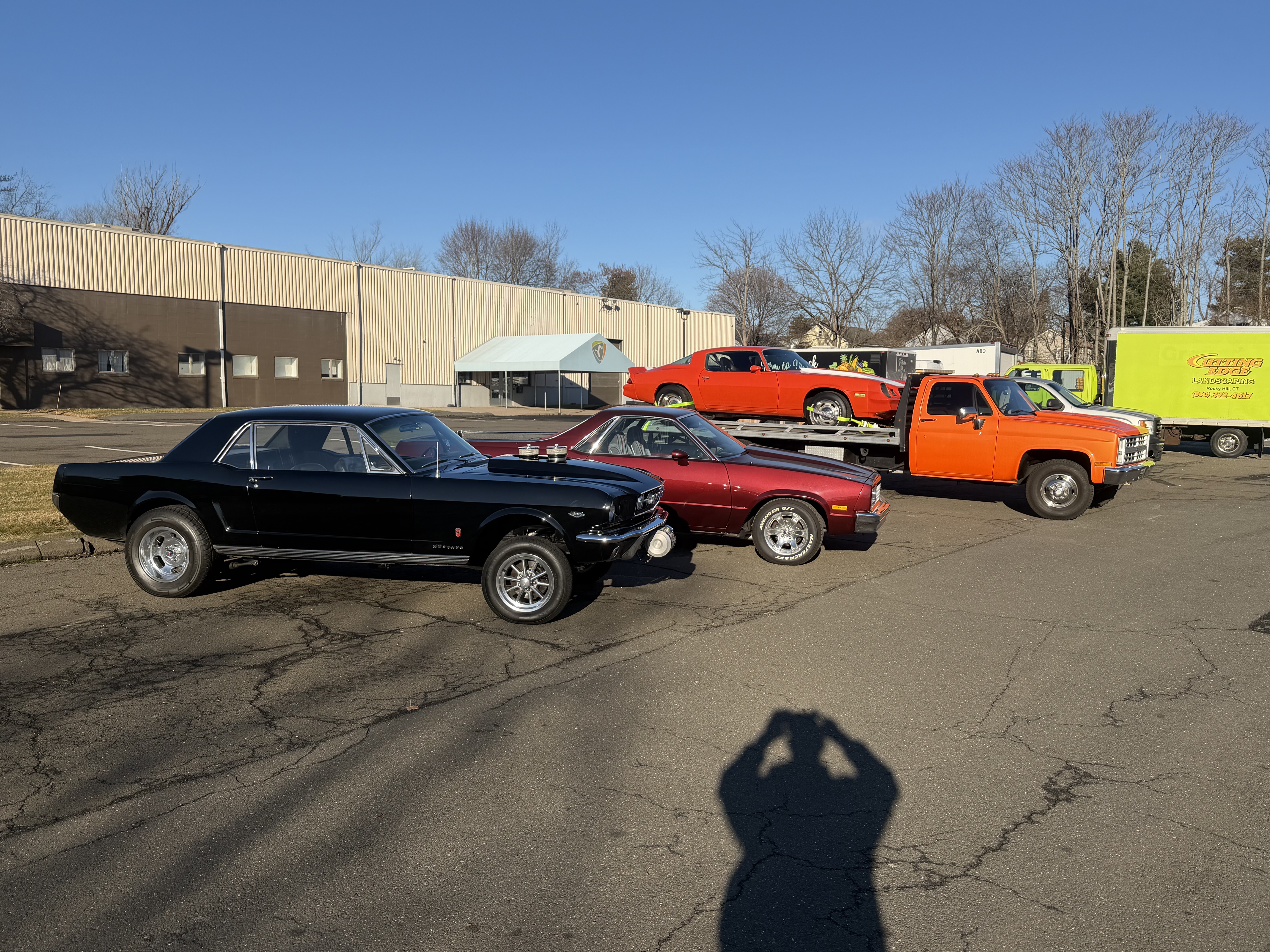 Muscle cars at Vindicator