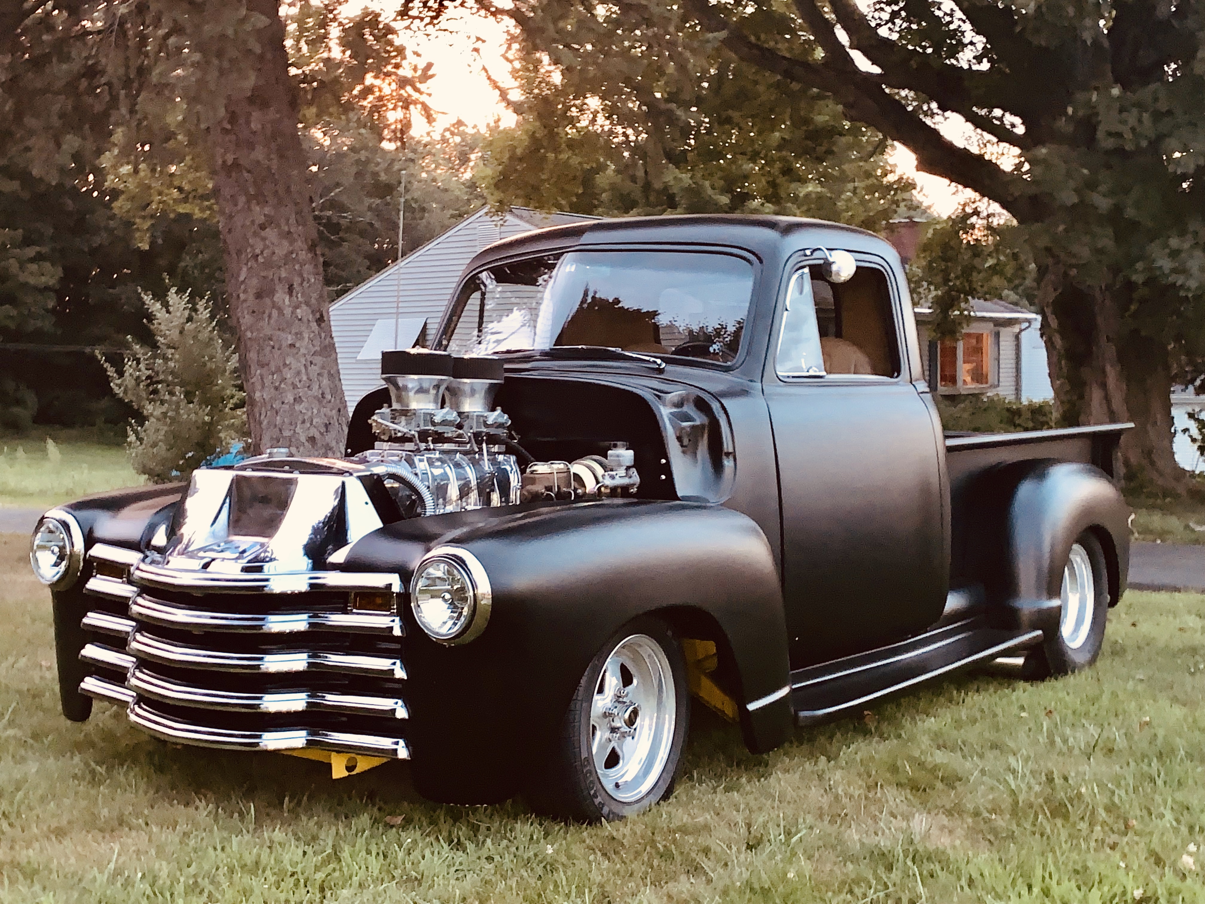 Custom blower truck
