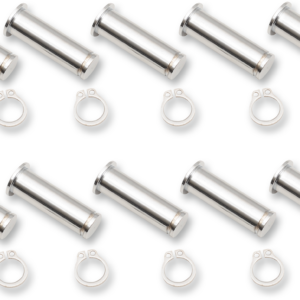 Pivot Pin/Clip Kit - Lever - 10 Pack - Chrome
