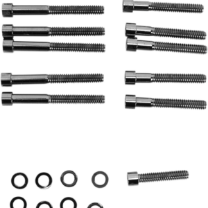 Bolt Kit - Cam Cover - Smooth - Black/Chrome - '04-'21 Sportster