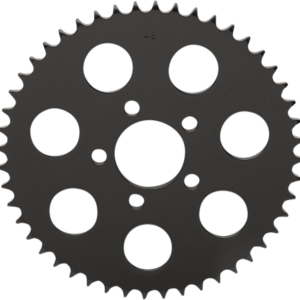 Rear Sprocket - Flat - 48 Tooth - Gloss Black - Big Twin
