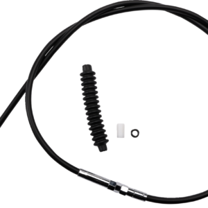 High-Efficiency Black Vinyl Clutch Cable - 66-5/8"