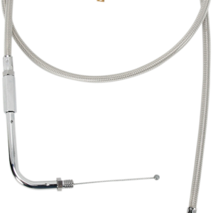 Stainless Braided Throttle Cable - 42"