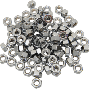 Nut - Hex - 1/4"-28 - Chrome