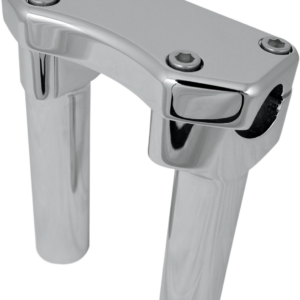 Handlebar Riser & Top Clamp Kit - 6" - Buffalo - Chrome