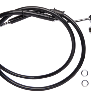 Brake Line - Rear - ABS - Black