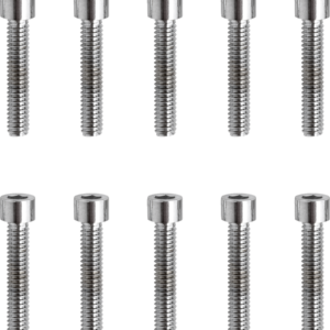 Bolts - Socket-Head - Replacement - Smooth/Coarse Thread - #8-32 x 7/8" - 10 Pack