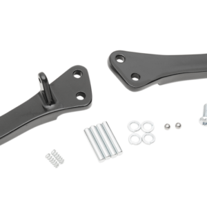 Passenger Floorboard Mount - Black - FXD/FLD