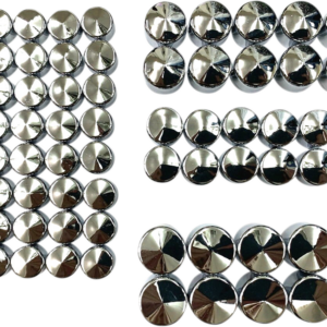 Bolt Cover Kit - Engine - Chrome - M8