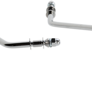 Mirrors - OEM - Side View - Rectangle - Chrome - Long - Pair