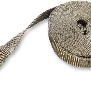 Woven Basalt Exhaust Wrap Kit - Bronze - 1" x 25'