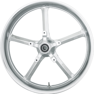 Wheel - Rockstar - Rear - Single Disc/with ABS - Chrome - 16x5.5 - FL