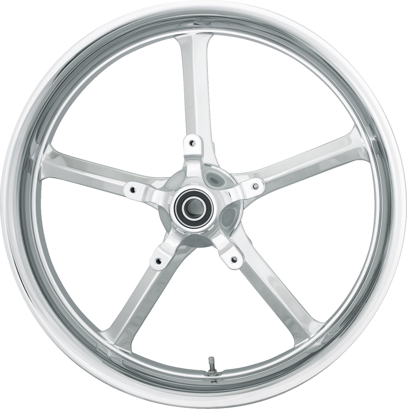Wheel - Rockstar - Rear - Single Disc/with ABS - Chrome - 16x5.5 - FL