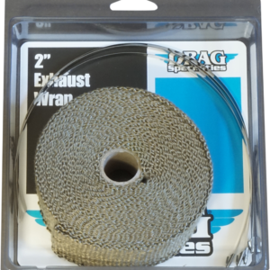 Woven Basalt Exhaust Wrap Kit - Bronze - 2" x 25'