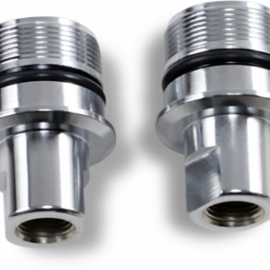 Fork Tube Plug - Lower - Chrome