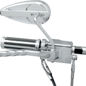 Mirror - Side View - Teardrop - Chrome - Right - Each