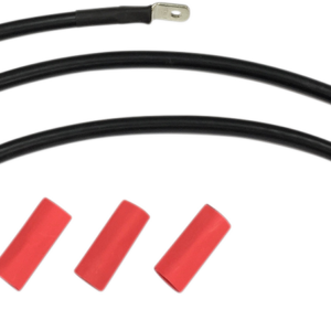 Black Battery Cable Set - '84-'88 ST