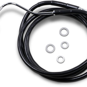 Brake Line - Front (Upper) - Black - +10" with ABS