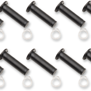 Pivot Pin/Clip Kit - Lever - 10 Pack - Black