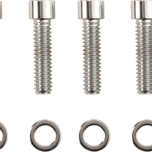Bolt Kit - Lifter Block - Smooth/Socket-Head - Chrome - M8