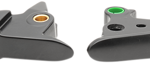 Slotted Wide Blade Lever Set - Black