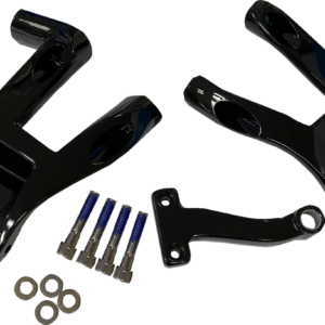 Rider Floorboard Mount - Black