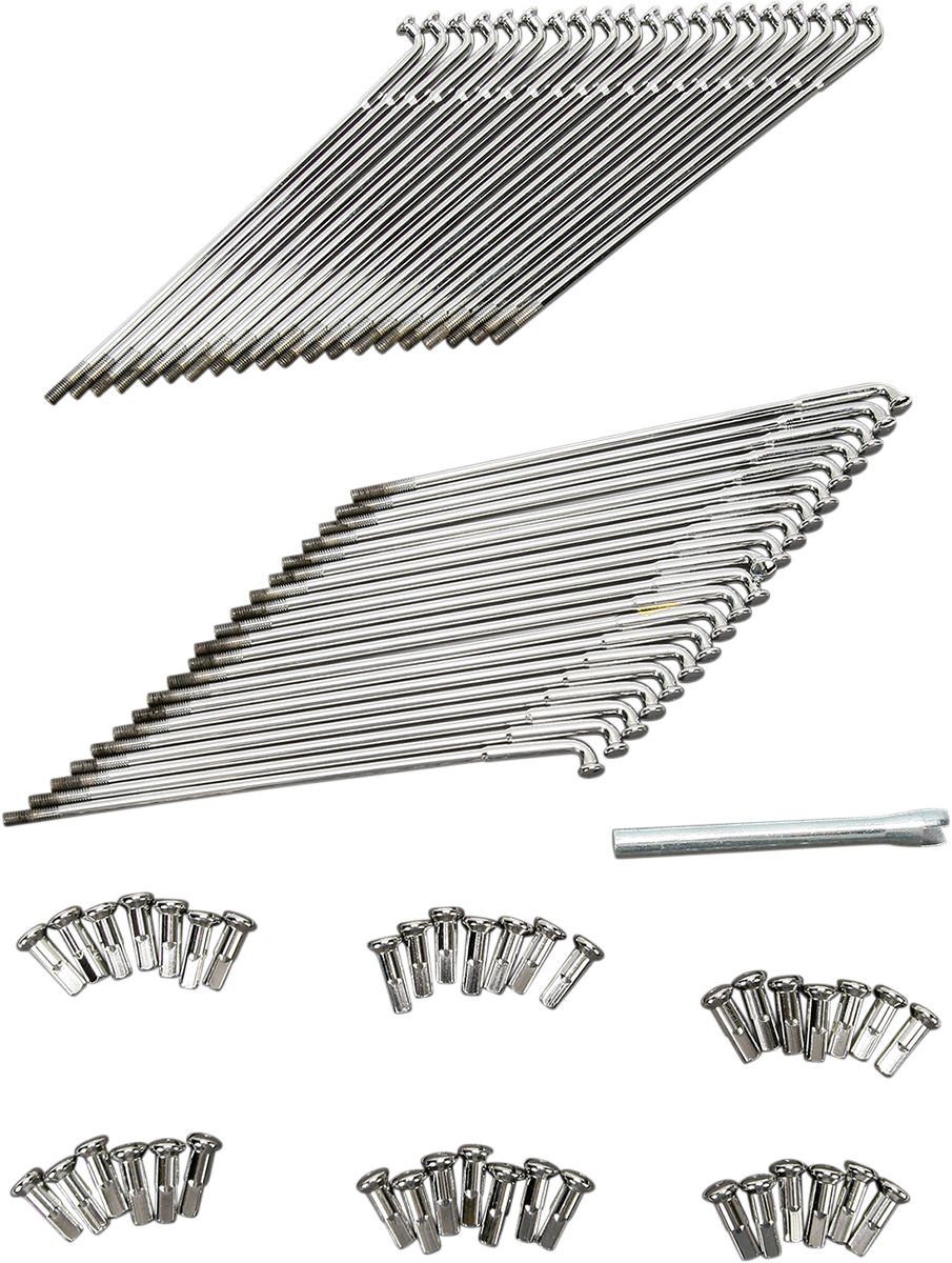 Spoke Set - Front - Chrome - 8-1/4"