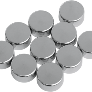 Bolt Covers - Hex - 5/8" - Chrome - 10 Pack