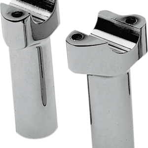 Buffalo Billet Aluminum Handlebar Risers - 4-1/2" - Chrome