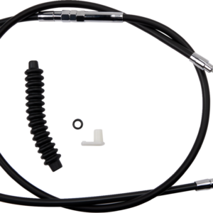 High-Efficiency Black Vinyl Clutch Cable - 64-11/16"