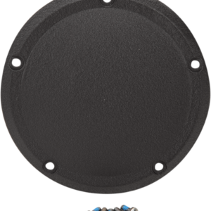 Derby Cover - Wrinkle Black - 5 Hole - '15-'25 Harley-Davidson