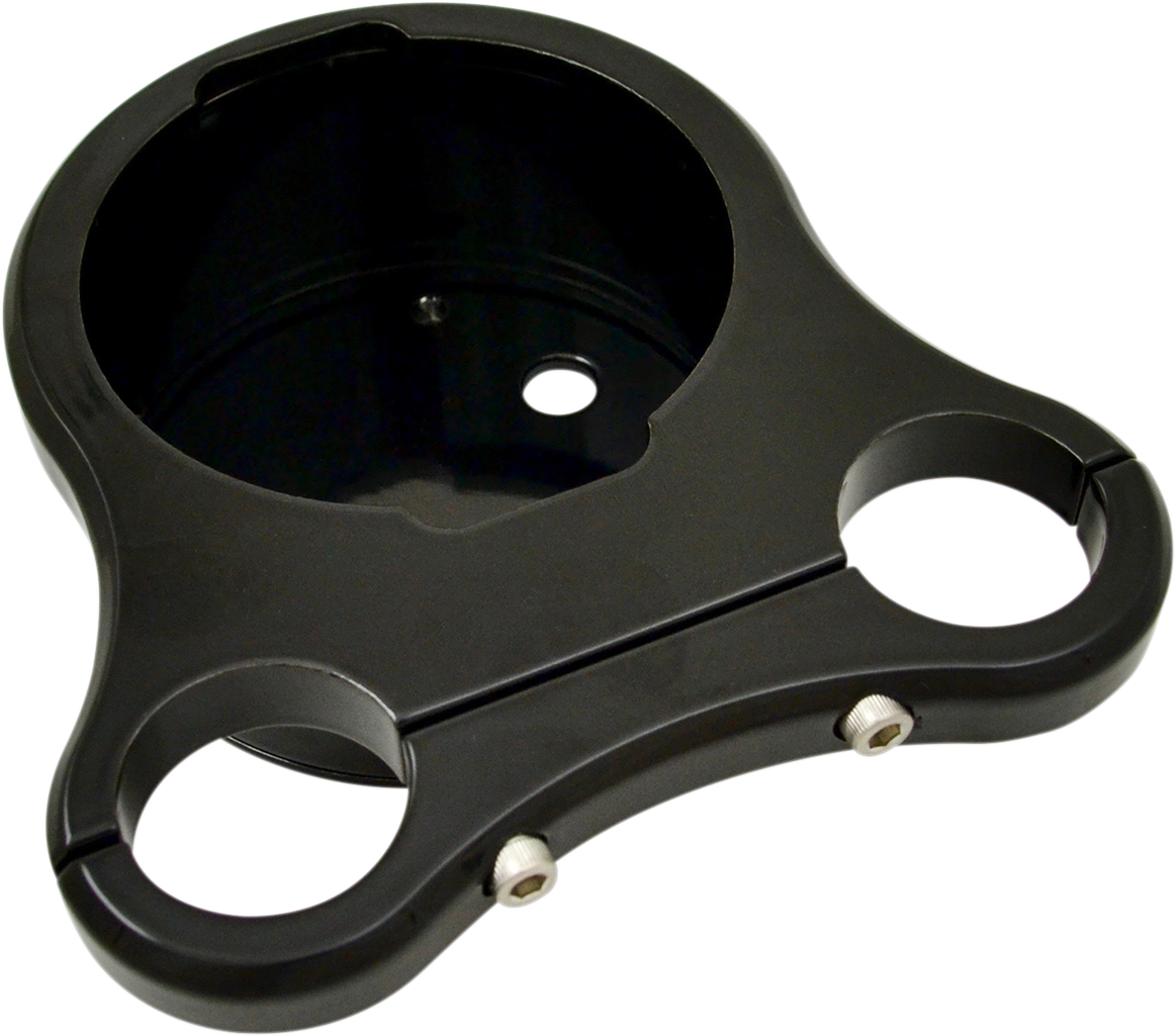 1.25" T-Bar Single Gauge Mount - Gloss Black - For '00-'20 OEM Style Gauges