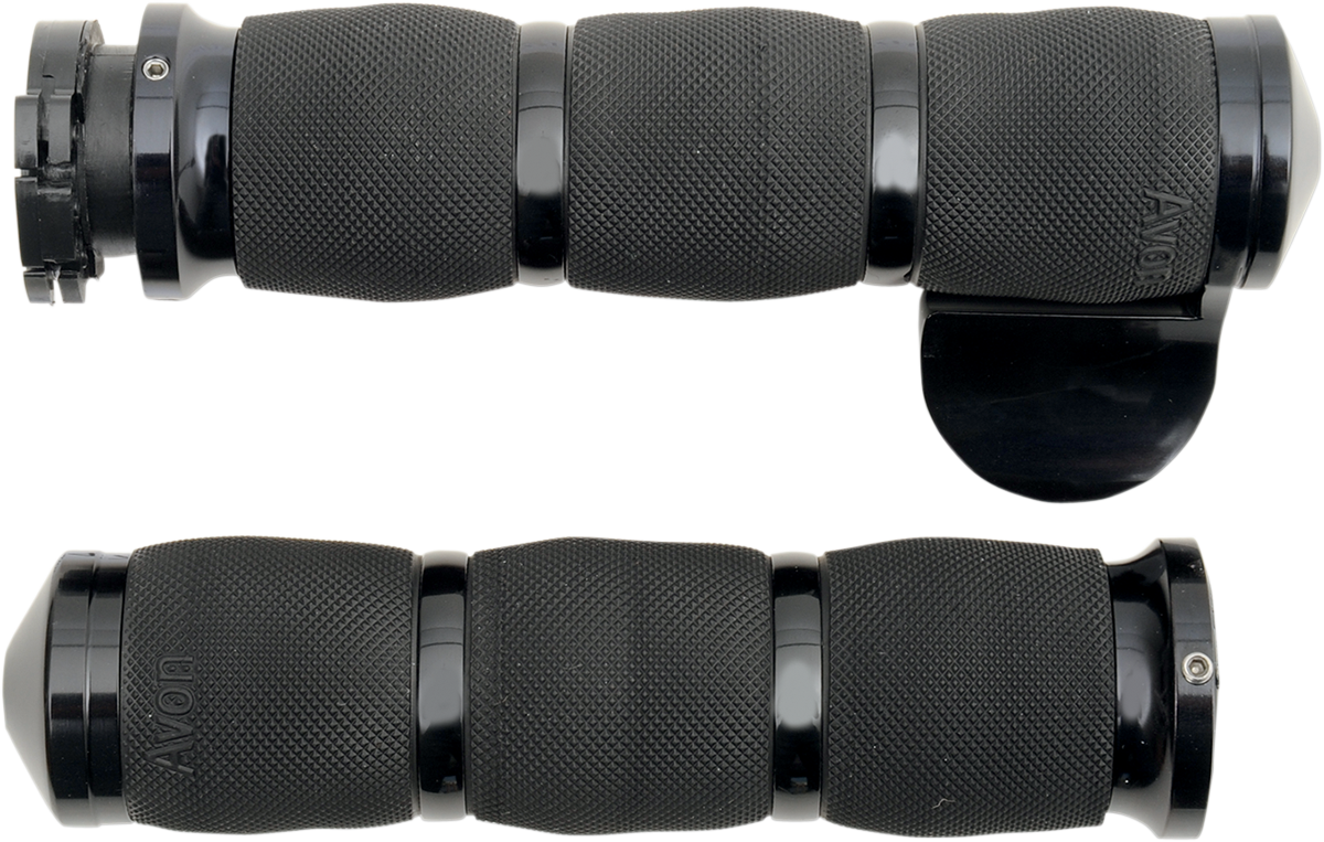 3-Ring Air Cushioned Grips - Throttle Boss - Anodized