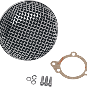"Bob" Retro-Style Air Cleaner Kit - Chrome