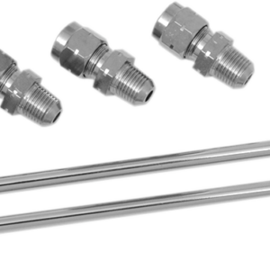Rocker Oil Line Set - Chrome - Sportster