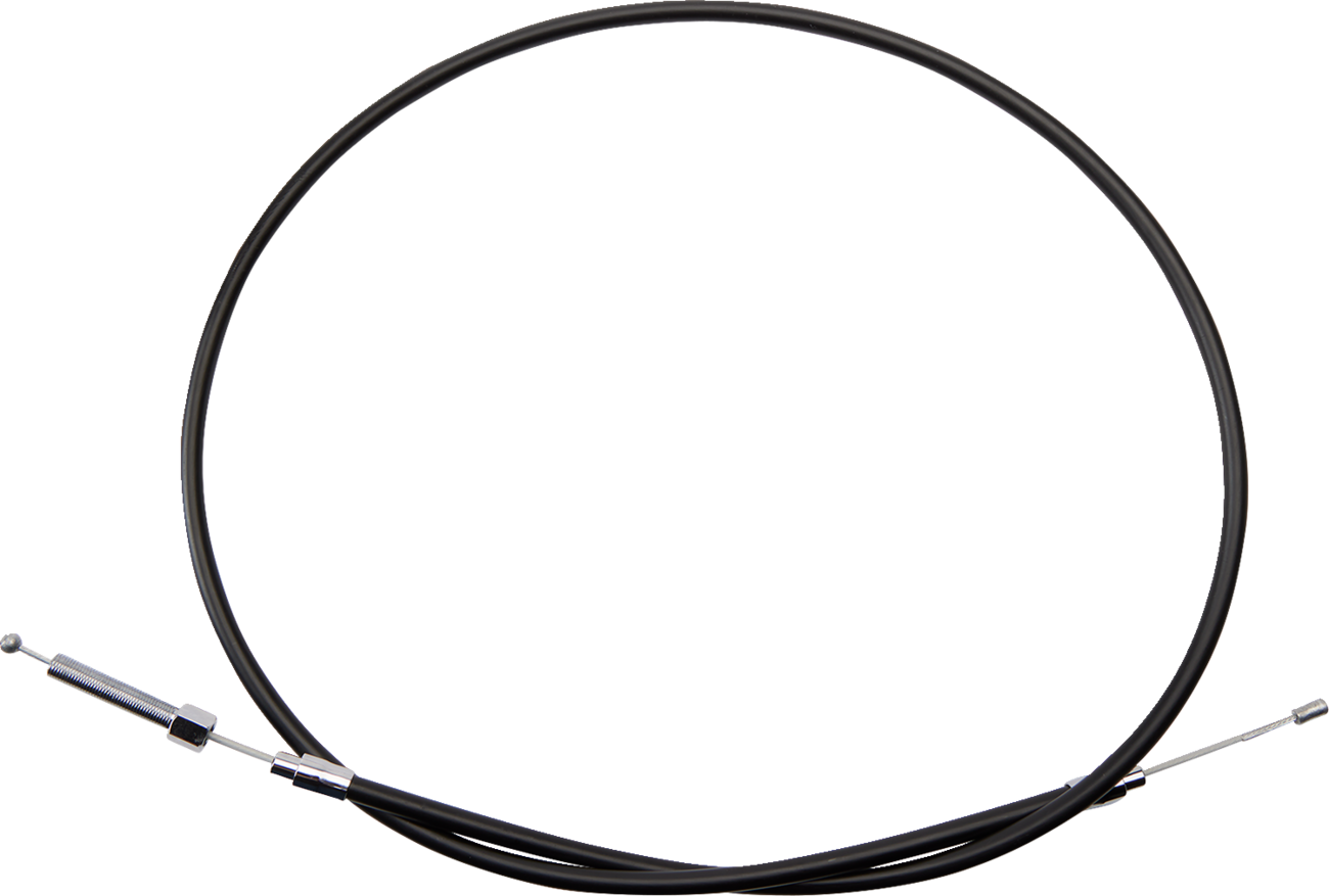 High-Efficiency Black Vinyl Clutch Cable - 59-5/16"