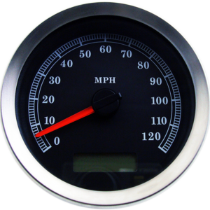 Programmable Speedometer - Black Face - MPH - HD