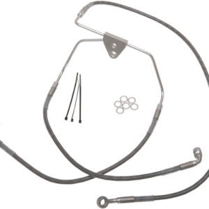 Brake Line - Front - +6" - Touring - Stainless Steel