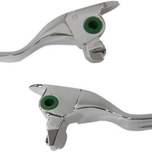 Wide Blade Lever Set - Chrome