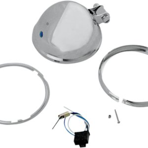 Bottom Mount Headlight Shell - 5-3/4" - Chrome