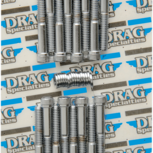 Bolt Kit - Primary Cover - Knurled - Chrome - Sportster