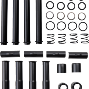 Pushrod Tube Kit - Black - M8