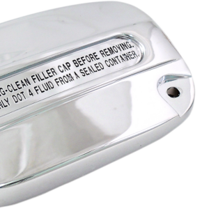 Clutch Master Cylinder Cover - Chrome