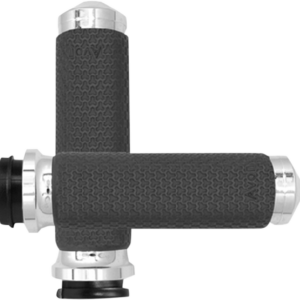 Vibration Dampening Memory Foam Grips - Medium - TBW - Chrome