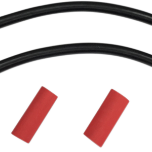 Black Battery Cable Set - '04-'09 XL
