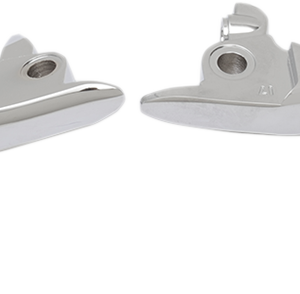 Slotted Wide Blade Lever Set - Chrome