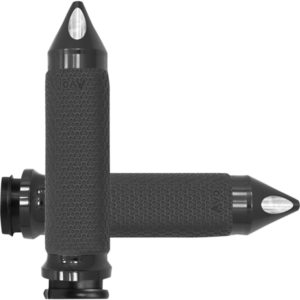 Vibration Dampening Memory Foam Grips - Small - Spike - TBW - Black