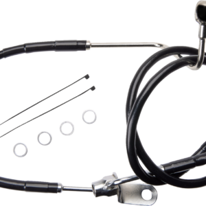 Brake Line - Rear - Non-ABS - Black
