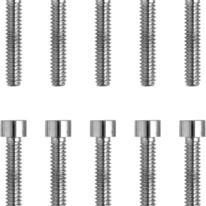 Bolts - Socket-Head - Replacement - Smooth/Coarse Thread - #10-24 x 1" - 10 Pack
